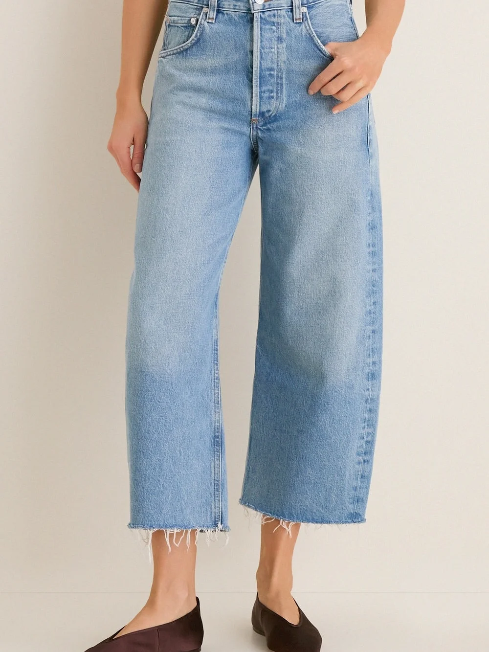 Citizens Of Humanity NWOT Honour Ayla Raw Hem Crop Jean